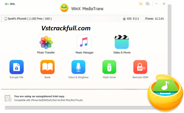 WinX MediaTrans 7.6 Crack + Serial Key Full Version